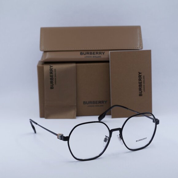 Final Price! Burberry BE1379D 1007 Black Eyeglasses 55mm - Picture 1 of 10
